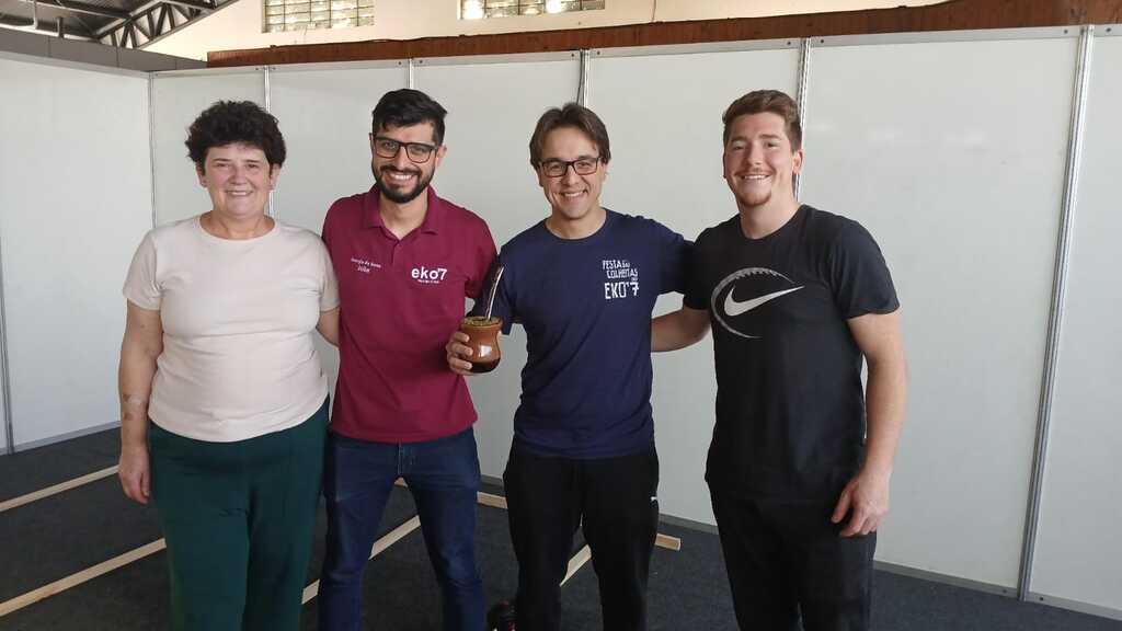 Preparativos a todo vapor: expositores iniciam a montagem dos estandes para a Fenamarco 2025