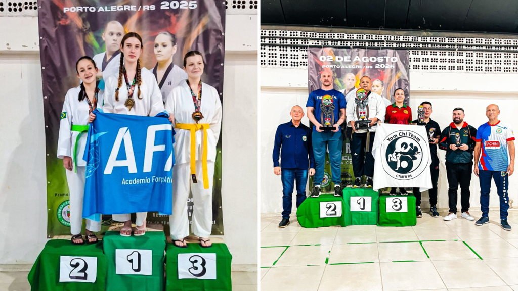 AFA Taekwondo São Marcos brilha em Porto Alegre e conquista vice‑campeonato geral na Copa RS