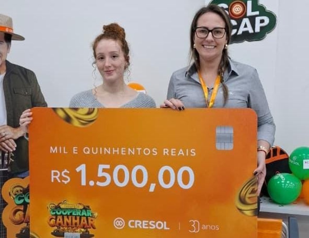 São-marquense foi contemplada no sorteio de novembro da campanha “Cooperar é Ganhar”