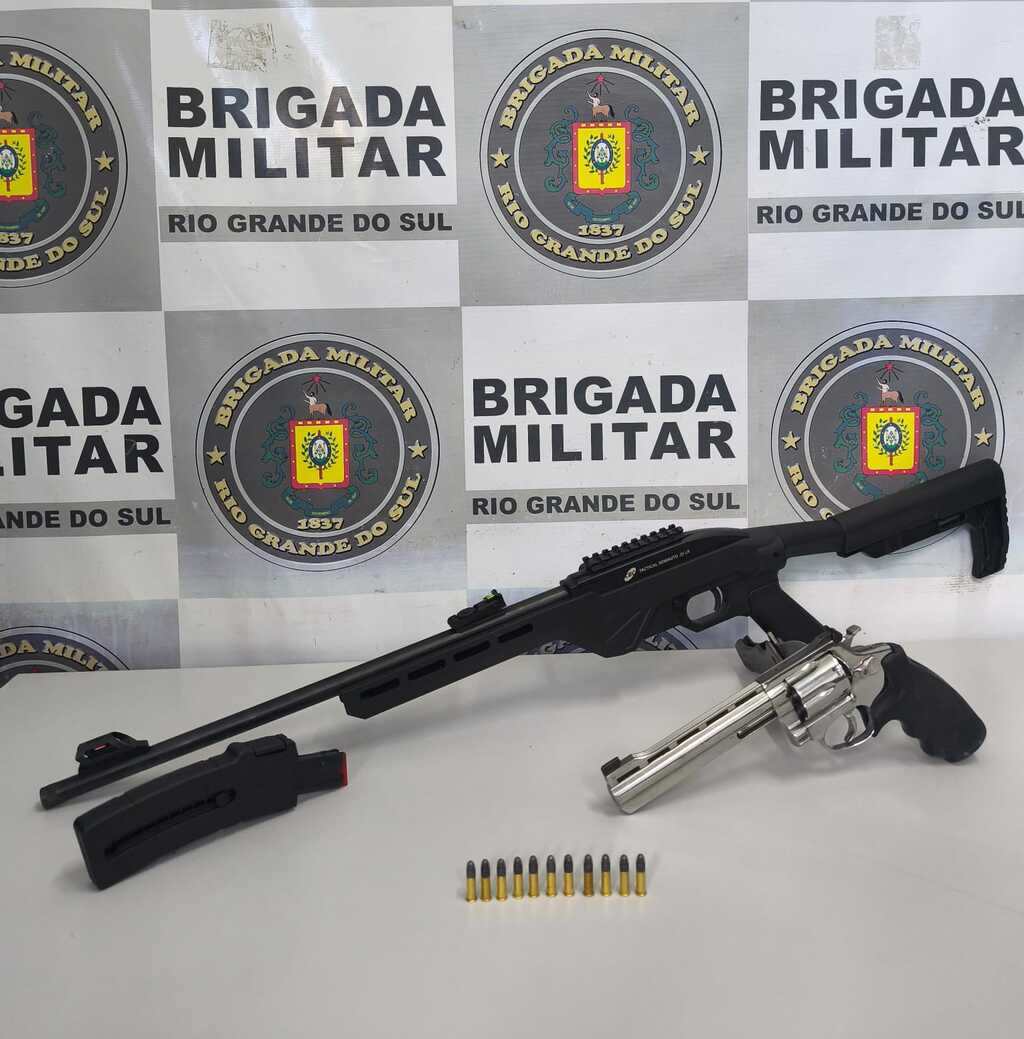 Homem é preso por porte ilegal de arma de fogo na divisa entre São Marcos e Caxias do Sul