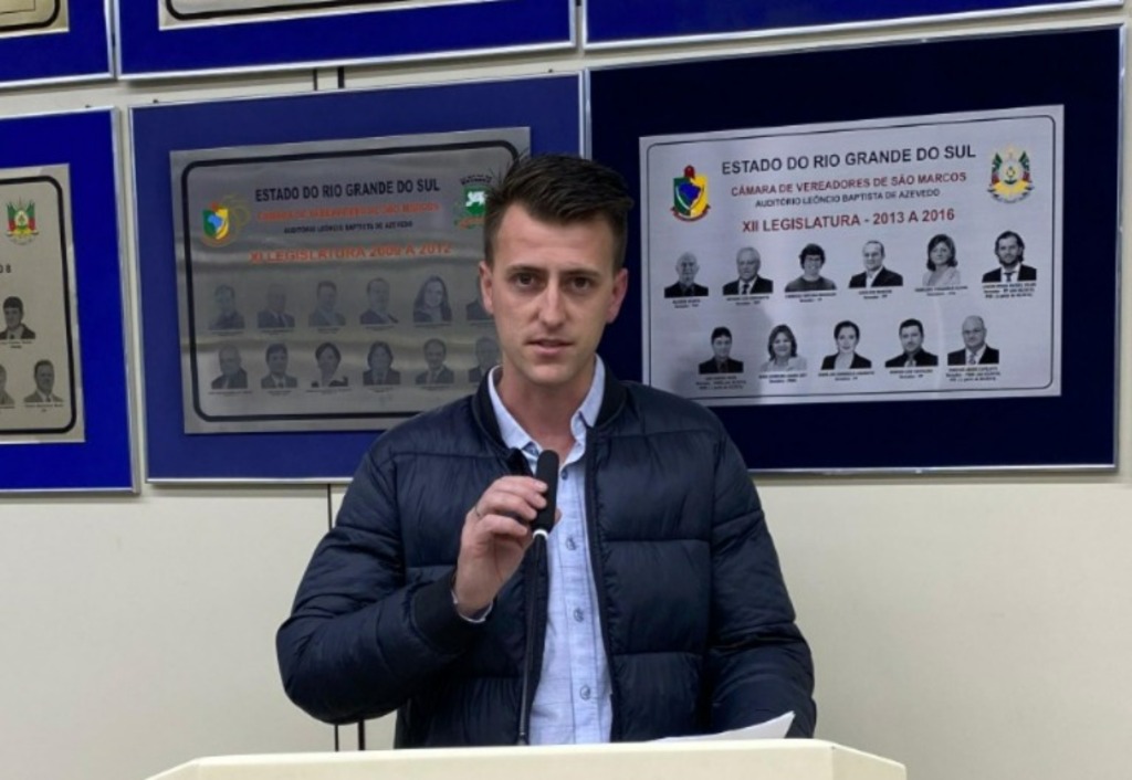 Jovem leva voz da juventude rural à Tribuna da Câmara de São Marcos e propõe incentivos para sucessão no campo
