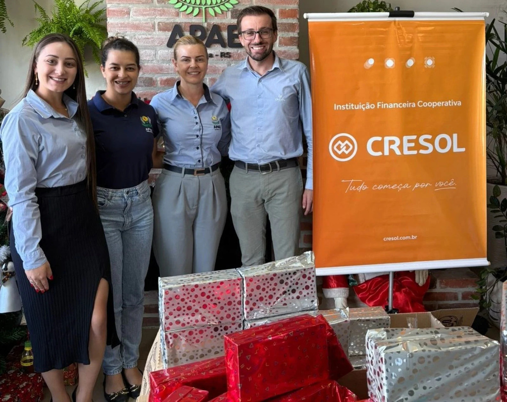 Solidariedade: entidades recebem doações de campanha realizada pela Cresol
