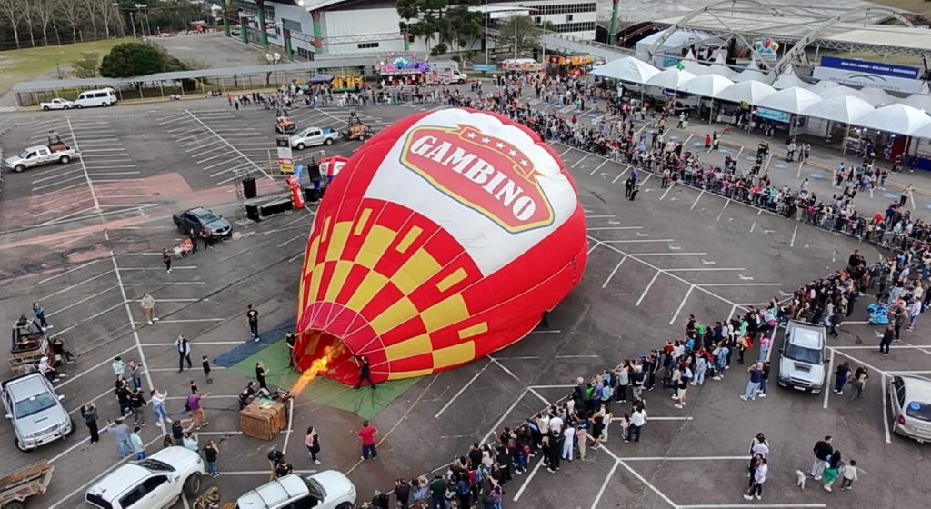 Caxias do Sul recebe 1º Festival de Balonismo e Manobras Radicais com programação até domingo