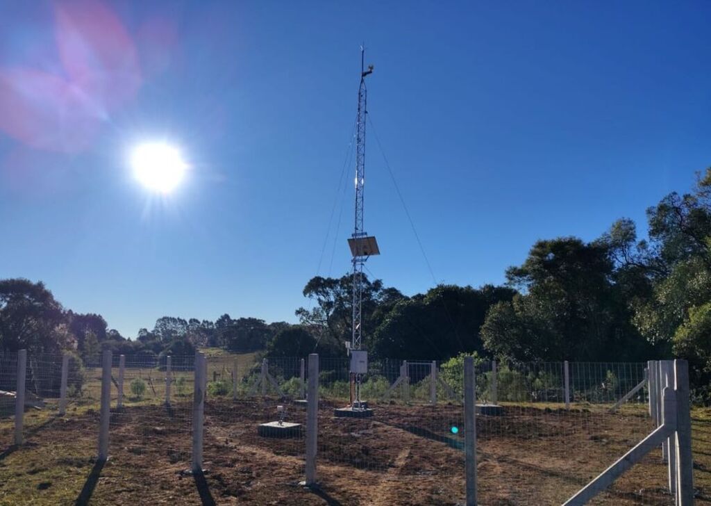Prefeitura de Caxias celebra a instalação de estação meteorológica em Criúva