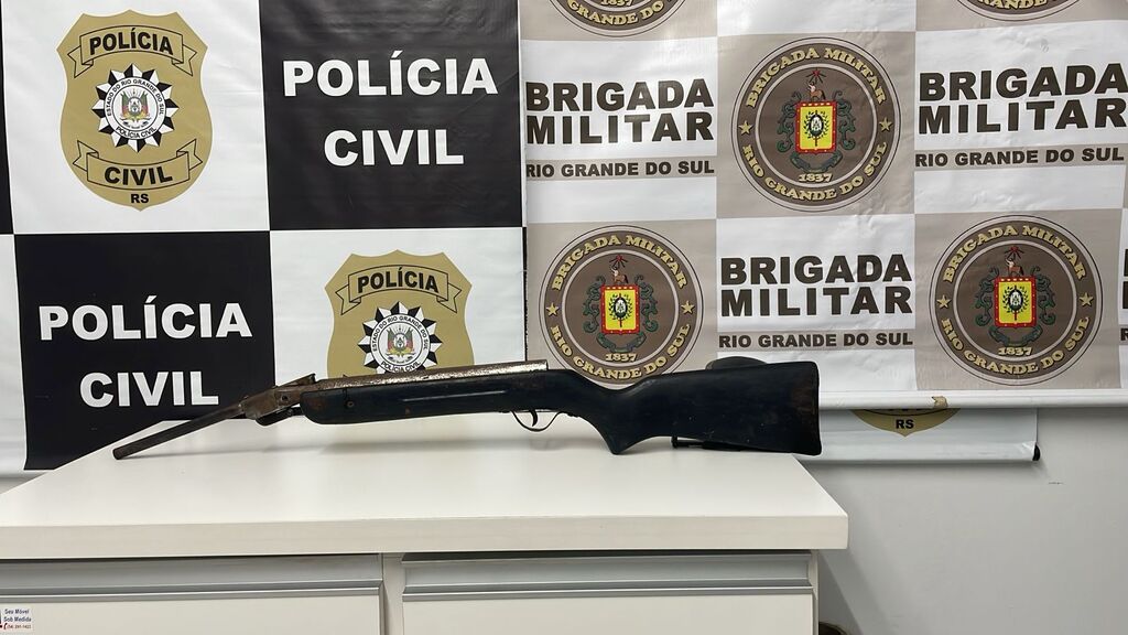 Homem sofre disparo acidental e acaba preso por posse de arma ilegal em São Marcos
