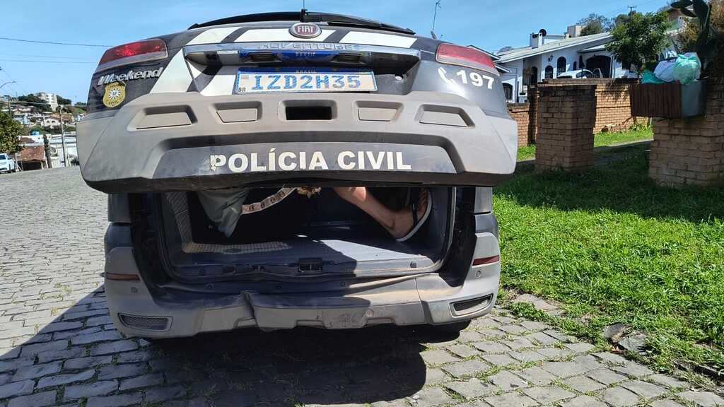 Polícia Civil prende foragido da Justiça em São Marcos nesta quinta-feira